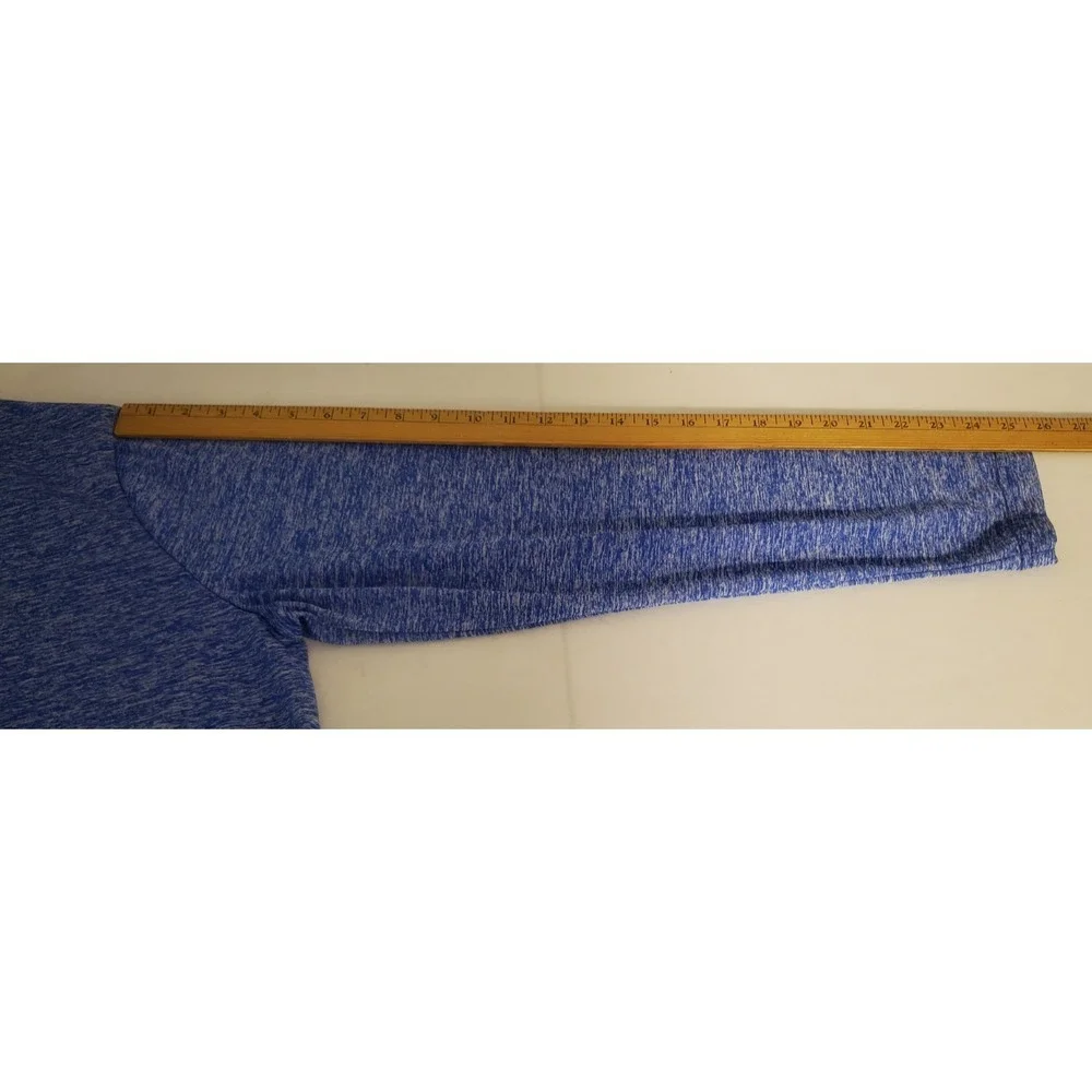 Captain America Shield T-Shirt Men's 2X Blue AVENGERS Marvel Comics Long Sleeves - Picture 7 of 8